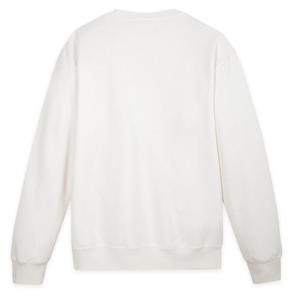 Mickey Mouse Signature Pullover Sweatshirt for Adults &ndash; Beige &ndash; Personalized &ndash; Exclusive