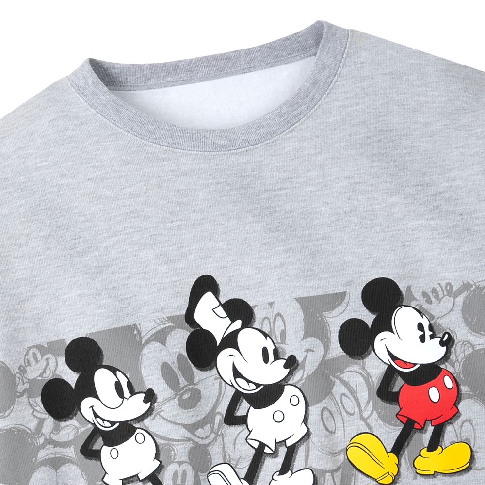 Mickey Mouse Through the Years Pullover Sweatshirt for Adults - Exclusive