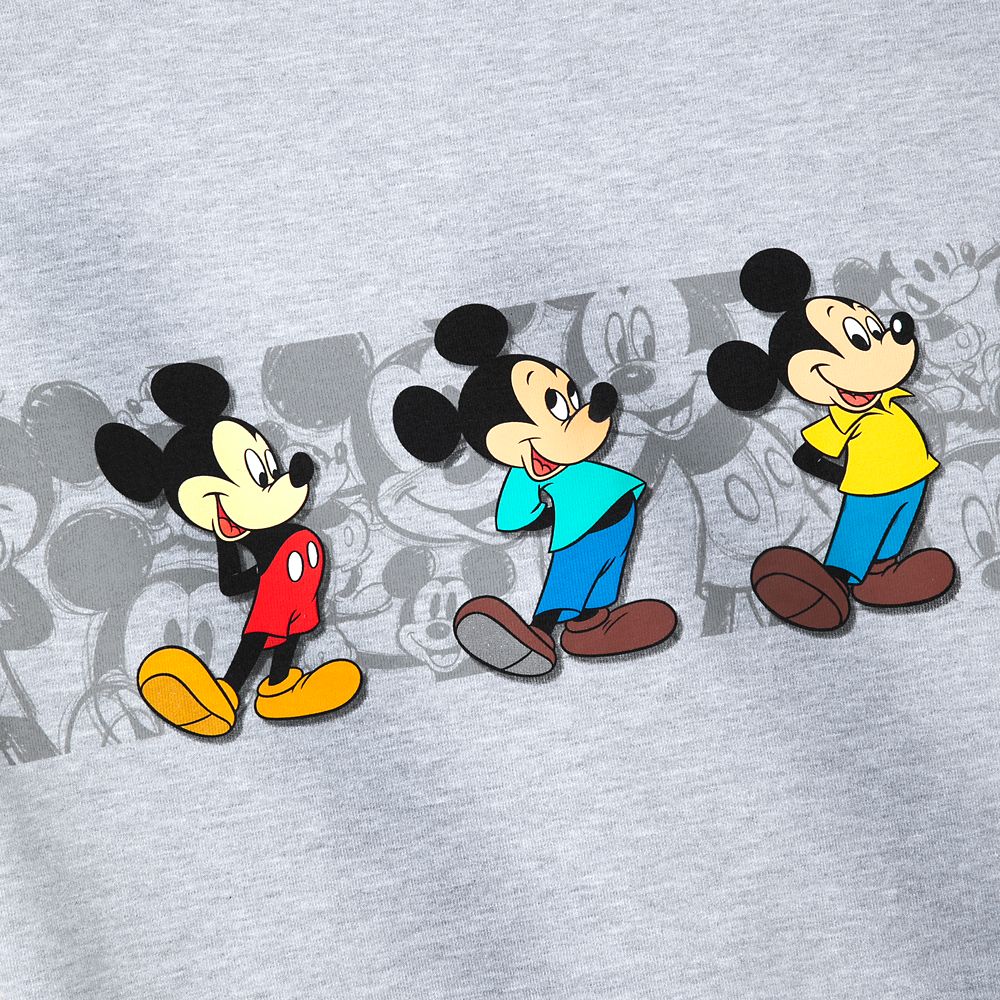 Mickey Mouse Through the Years Pullover Sweatshirt for Adults - Exclusive