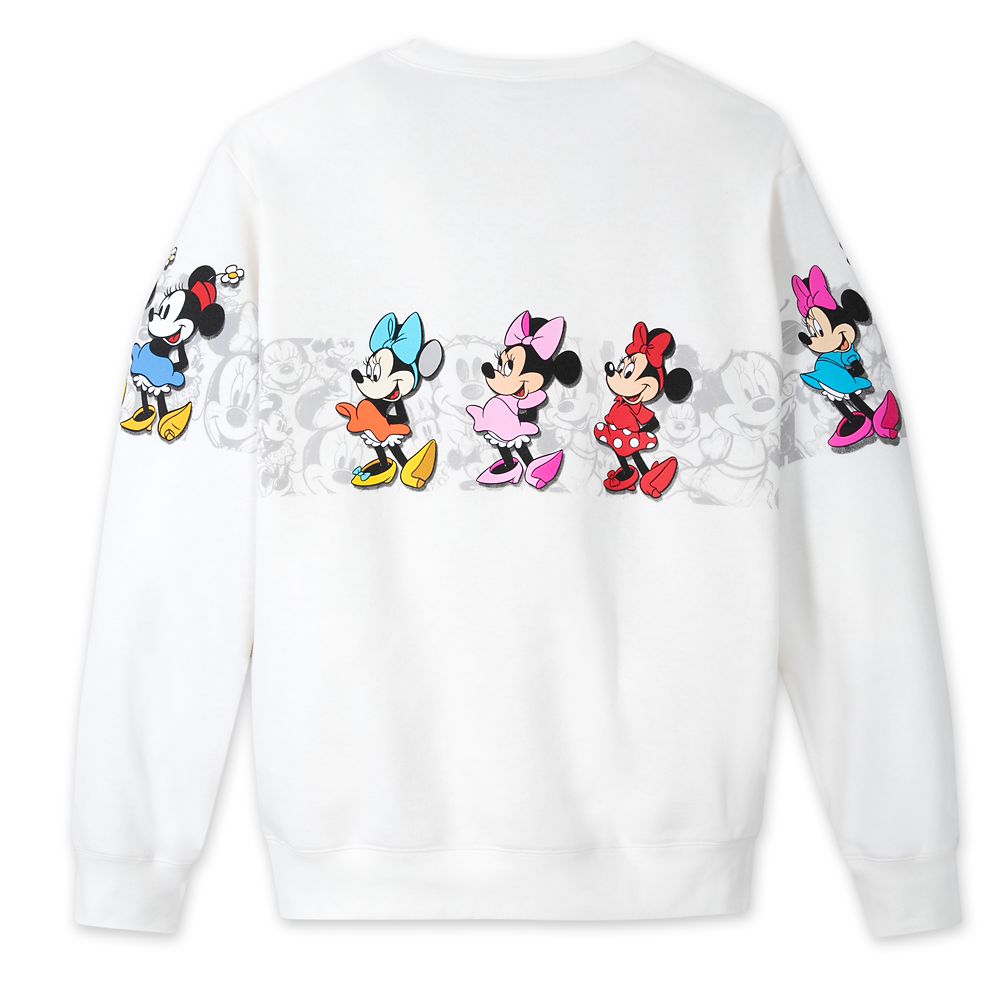 Minnie Mouse Through the Years Pullover Sweatshirt for Adults - Exclusive