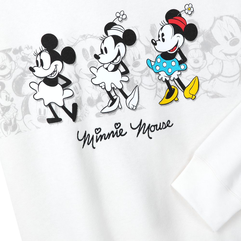 Minnie Mouse Through the Years Pullover Sweatshirt for Adults - Exclusive