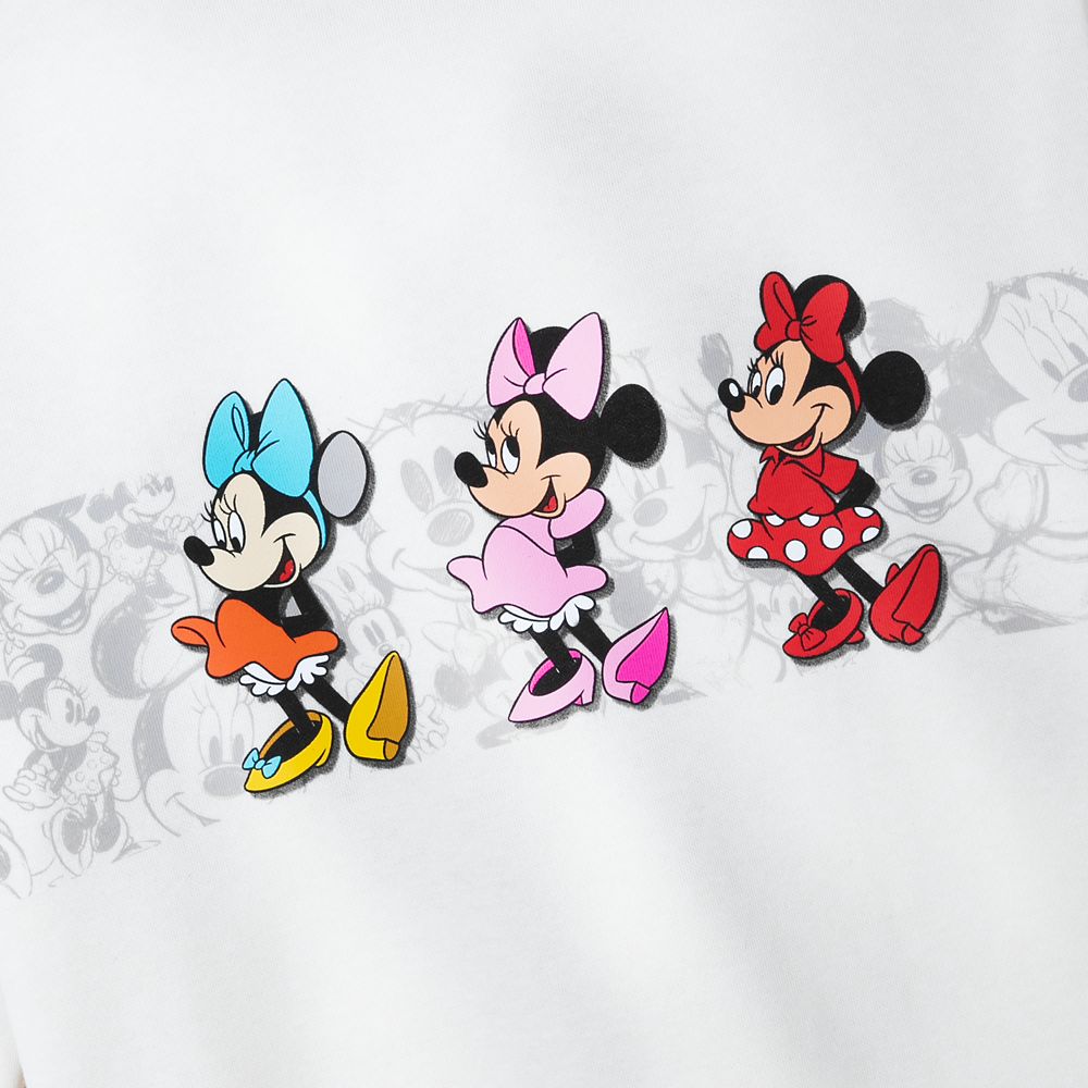 Minnie Mouse Through the Years Pullover Sweatshirt for Adults - Exclusive
