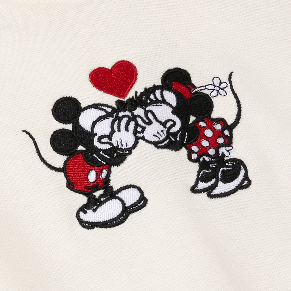 Mickey and Minnie Mouse Pullover Hoodie for Adults - Exclusive