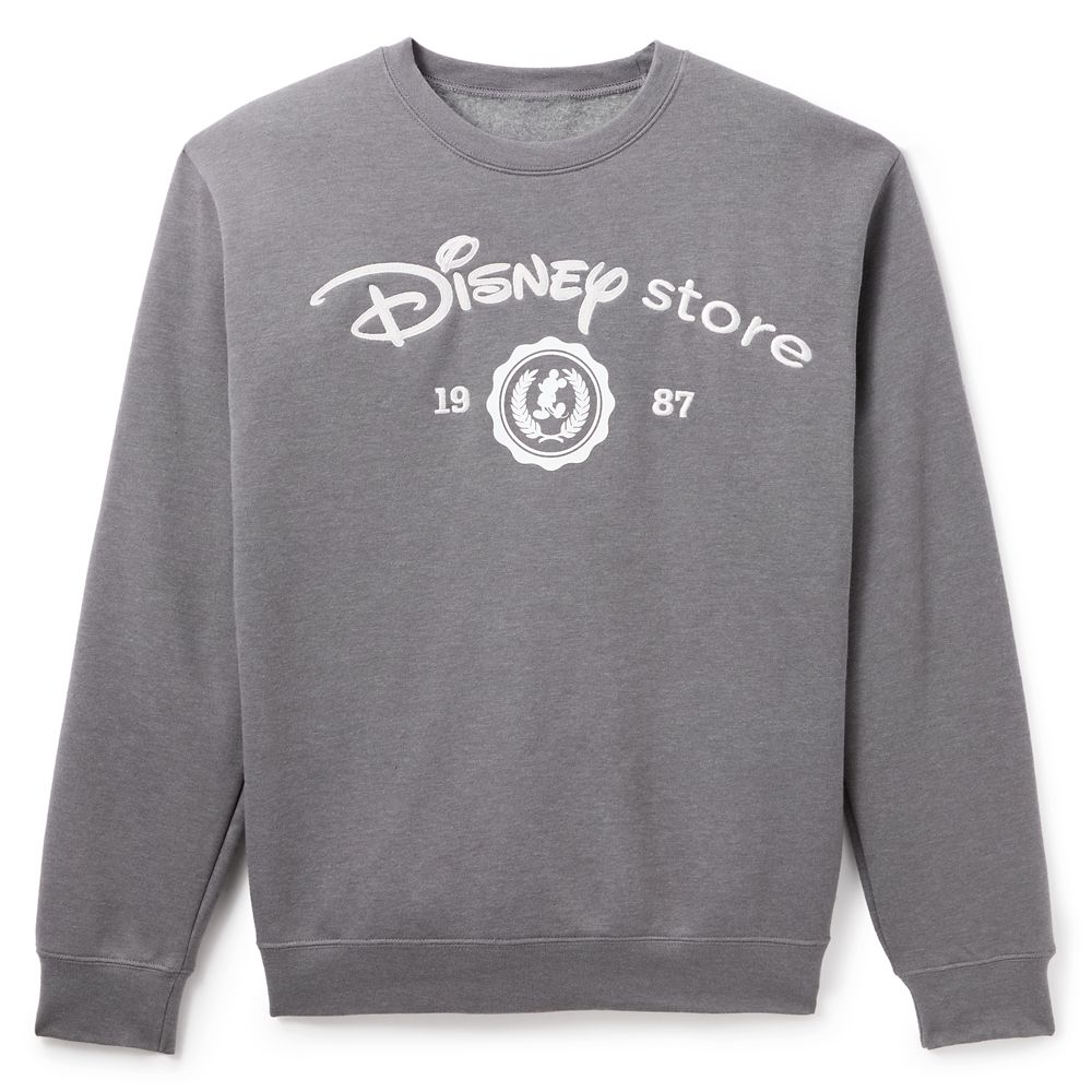 Mickey Mouse Disney Store Est. 1987 Pullover Sweatshirt for Adults Exclusive