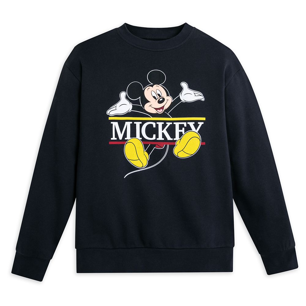 Mickey Mouse Pullover Sweatshirt for Adults Disney Store