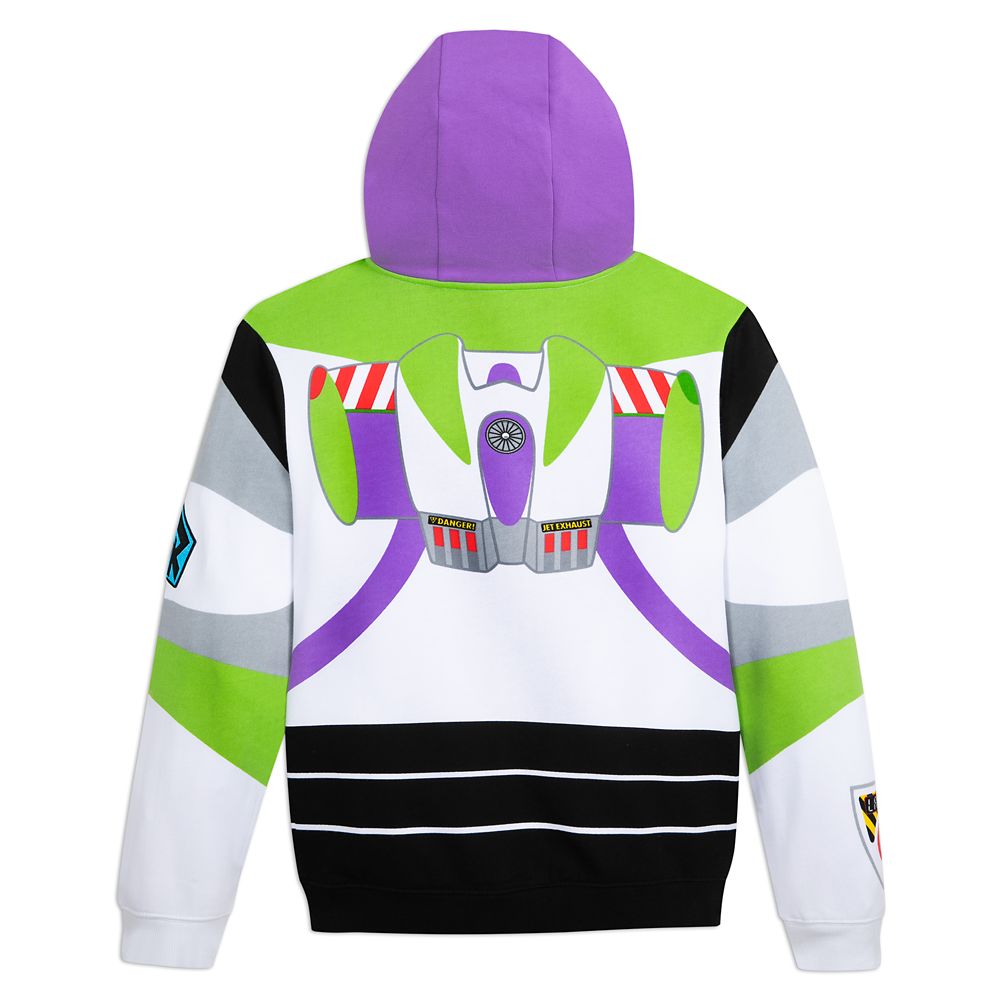 Buzz Lightyear Zip Hoodie for Adults - Toy Story