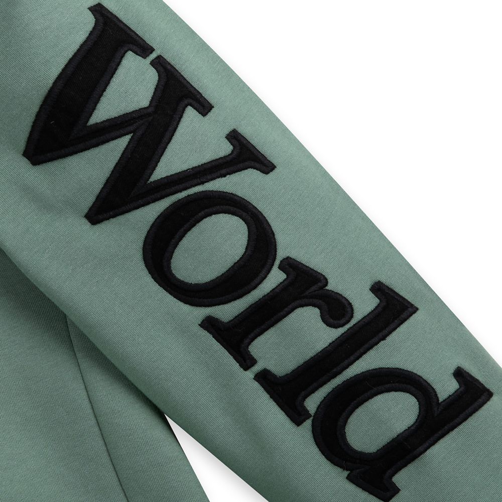 Walt Disney World Logo Zip Hoodie for Adults - Green