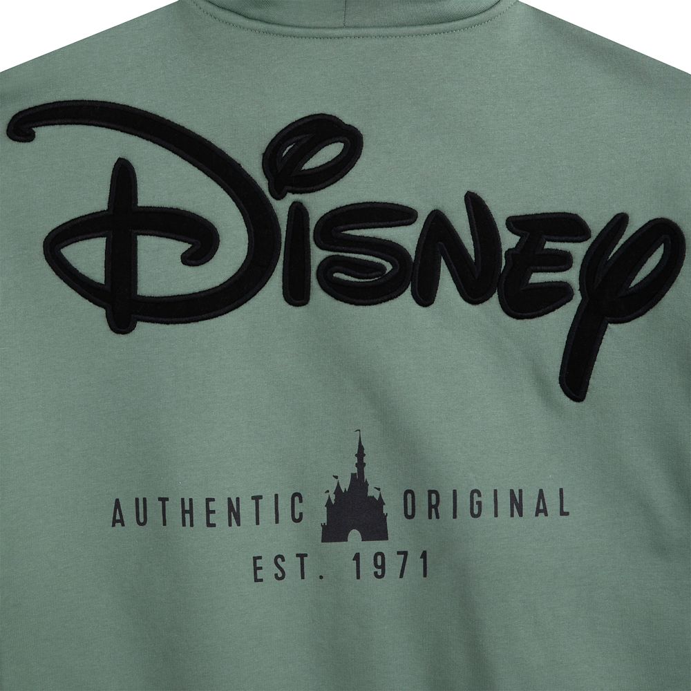 Walt Disney World Logo Zip Hoodie for Adults - Green