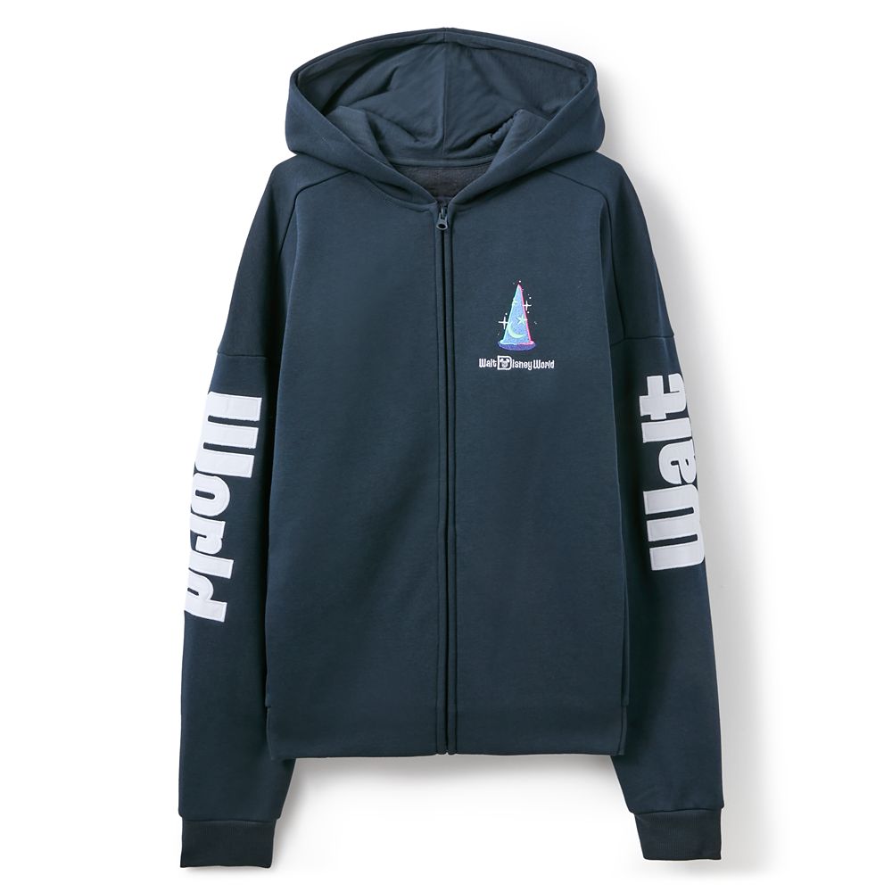 Sorcerer Mickey Mouse Zip Hoodie for Adults - Walt Disney World