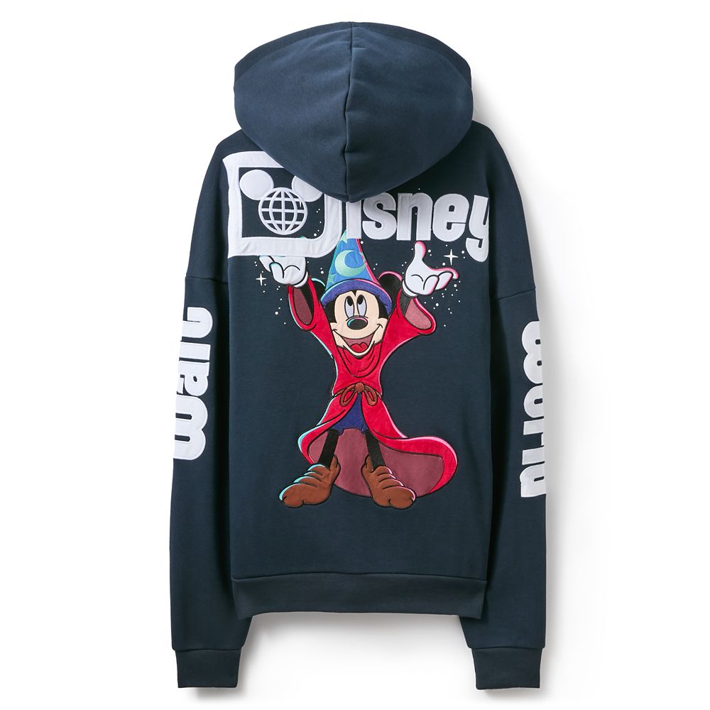 Sorcerer Mickey Mouse Zip Hoodie for Adults - Walt Disney World
