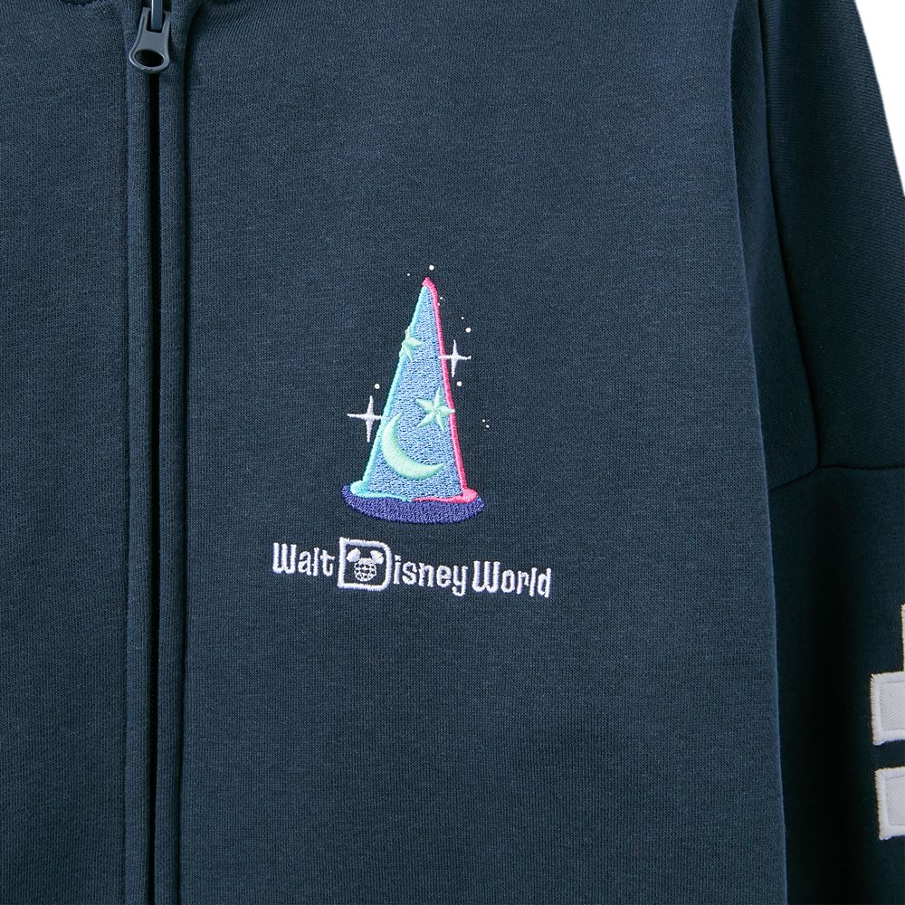 Sorcerer Mickey Mouse Zip Hoodie for Adults - Walt Disney World