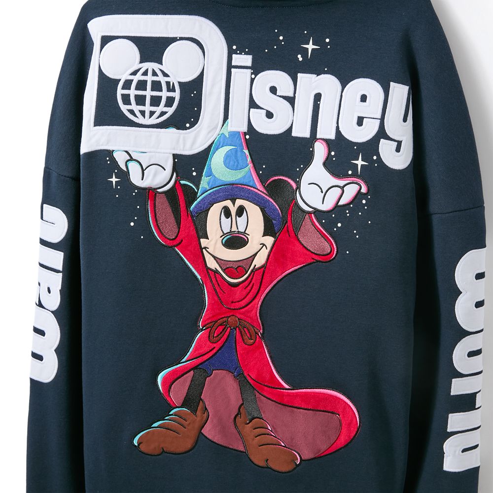 Sorcerer Mickey Mouse Zip Hoodie for Adults - Walt Disney World