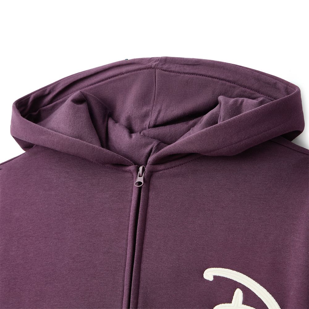 Walt Disney World Logo Zip Hoodie for Adults &ndash; Purple