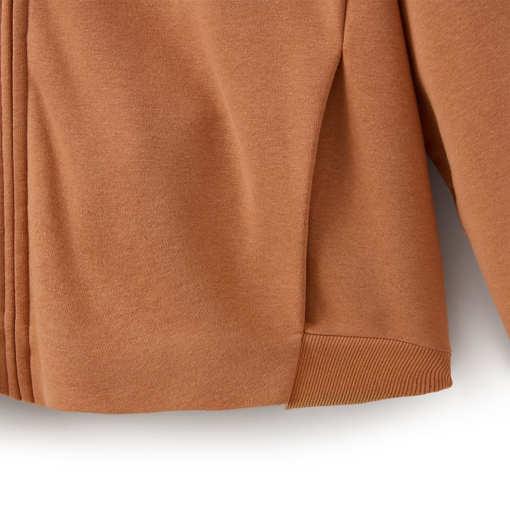 Mickey Mouse Zip Hoodie for Adults – Tan | Disney Store