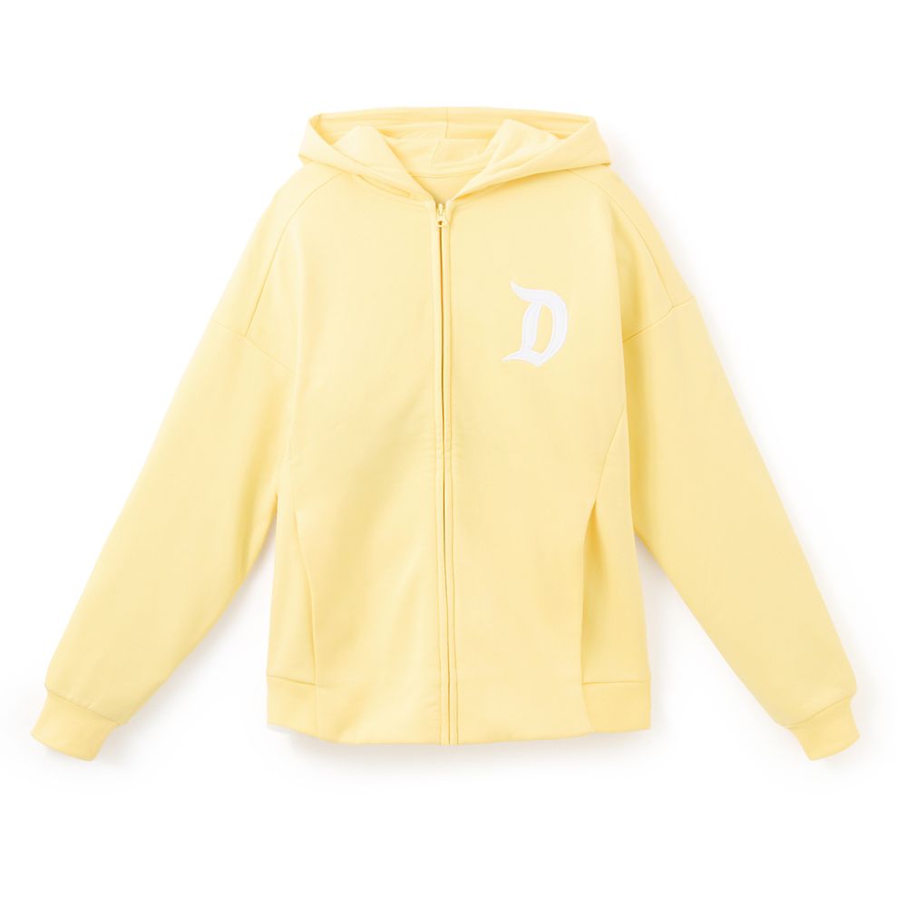 Disneyland Zip Hoodie for Adults &ndash; Yellow