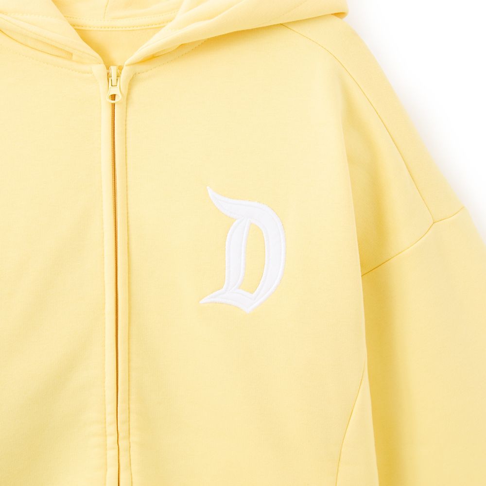 Disneyland Zip Hoodie for Adults &ndash; Yellow