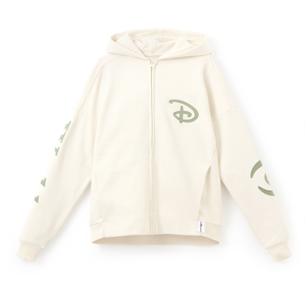 Walt Disney World Zip Hoodie for Adults &ndash; Cream