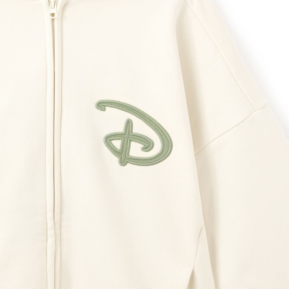 Walt Disney World Zip Hoodie for Adults &ndash; Cream