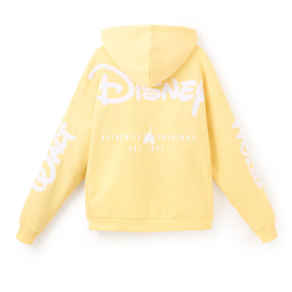 Walt Disney World Zip Hoodie for Adults &ndash; Yellow