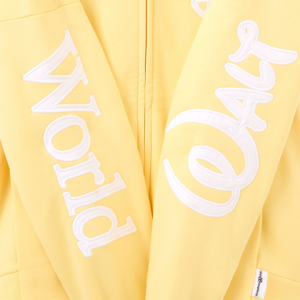 Walt Disney World Zip Hoodie for Adults &ndash; Yellow