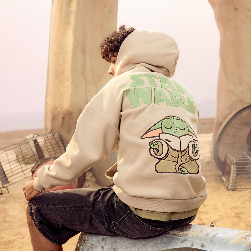 Grogu Zip Hoodie for Adults &ndash; Star Wars: The Mandalorian