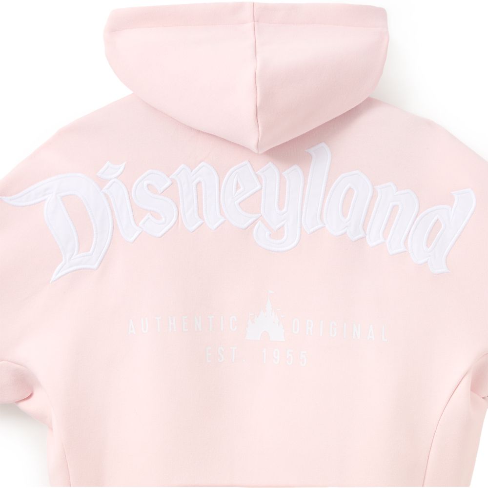 Disneyland Zip Hoodie for Adults &ndash; Pink