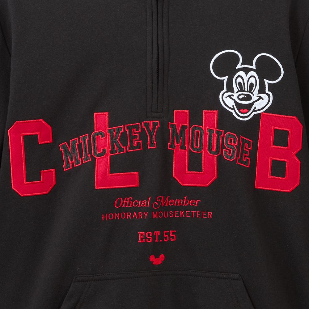 Mickey Mouse Club Half-Zip Polo for Adults by Our Universe