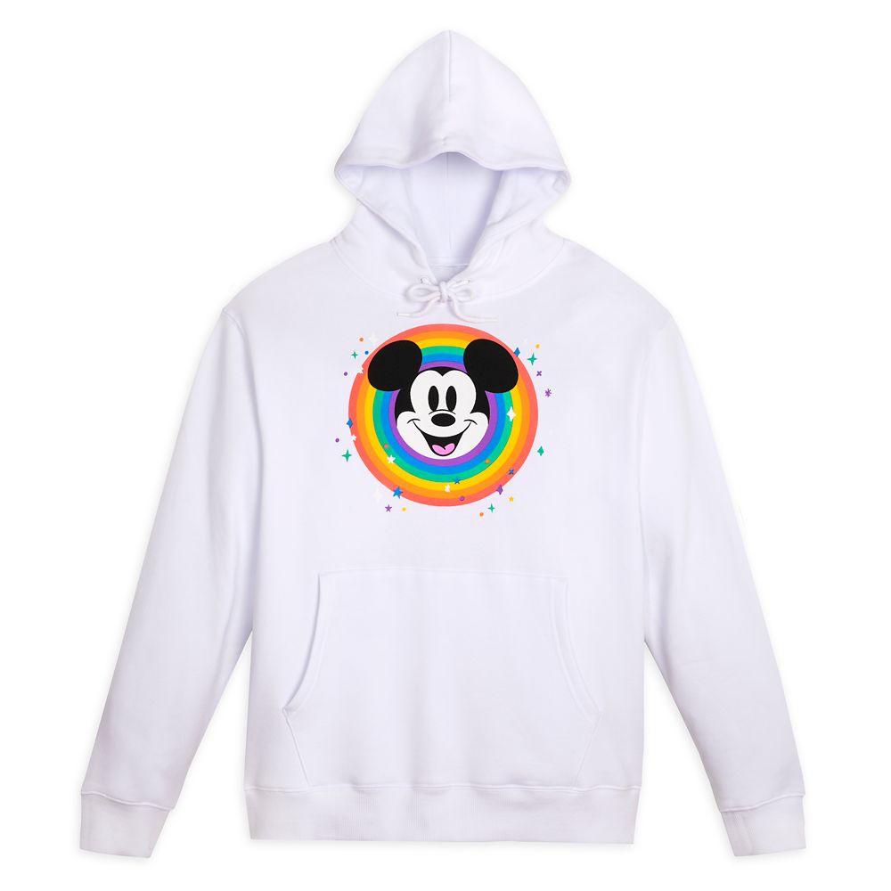 Mickey Mouse Pullover Hoodie for Adults Disney Pride Collection Disney Store