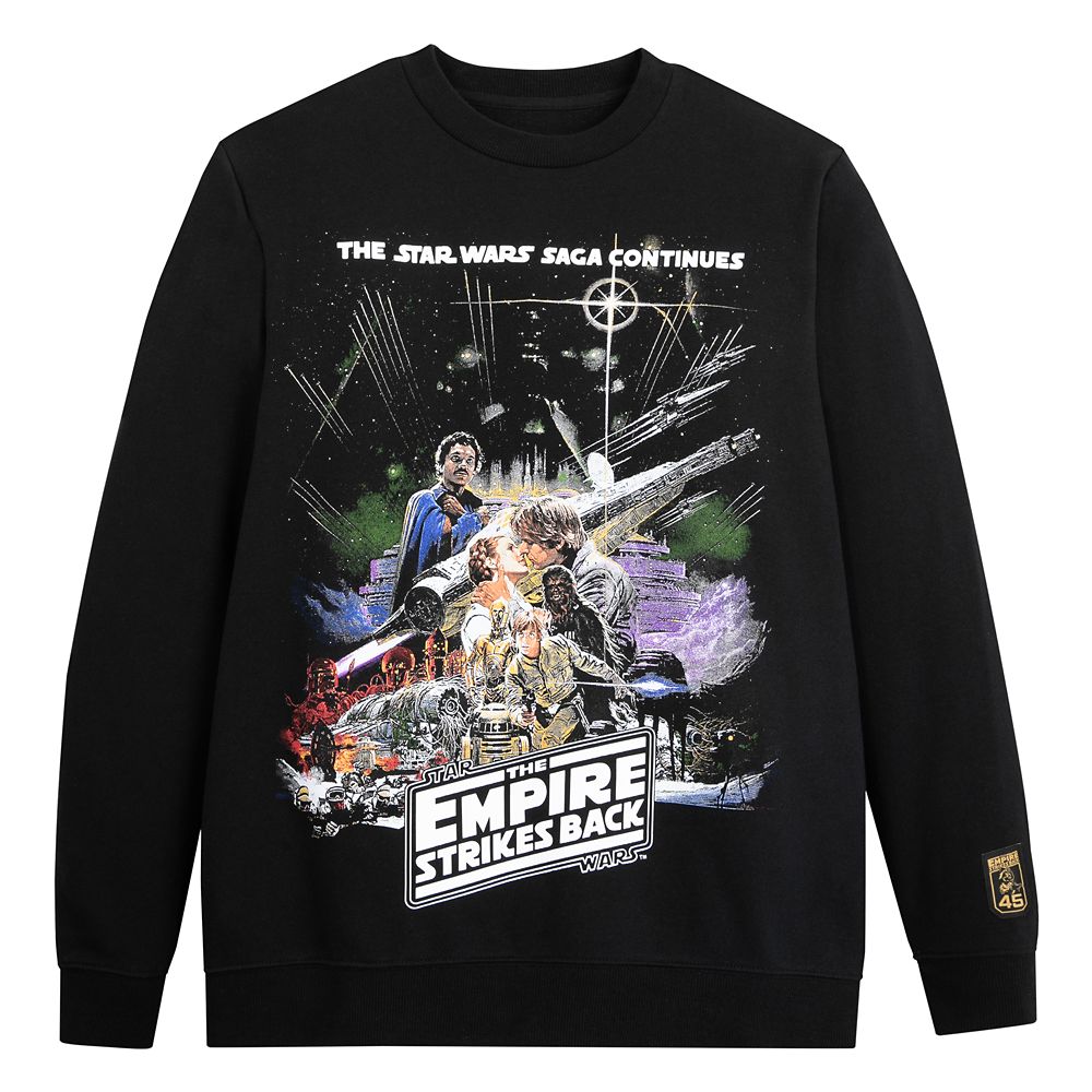 Star Wars: The Empire Strikes Back Poster Pullover Crew for Adults | Disney Store