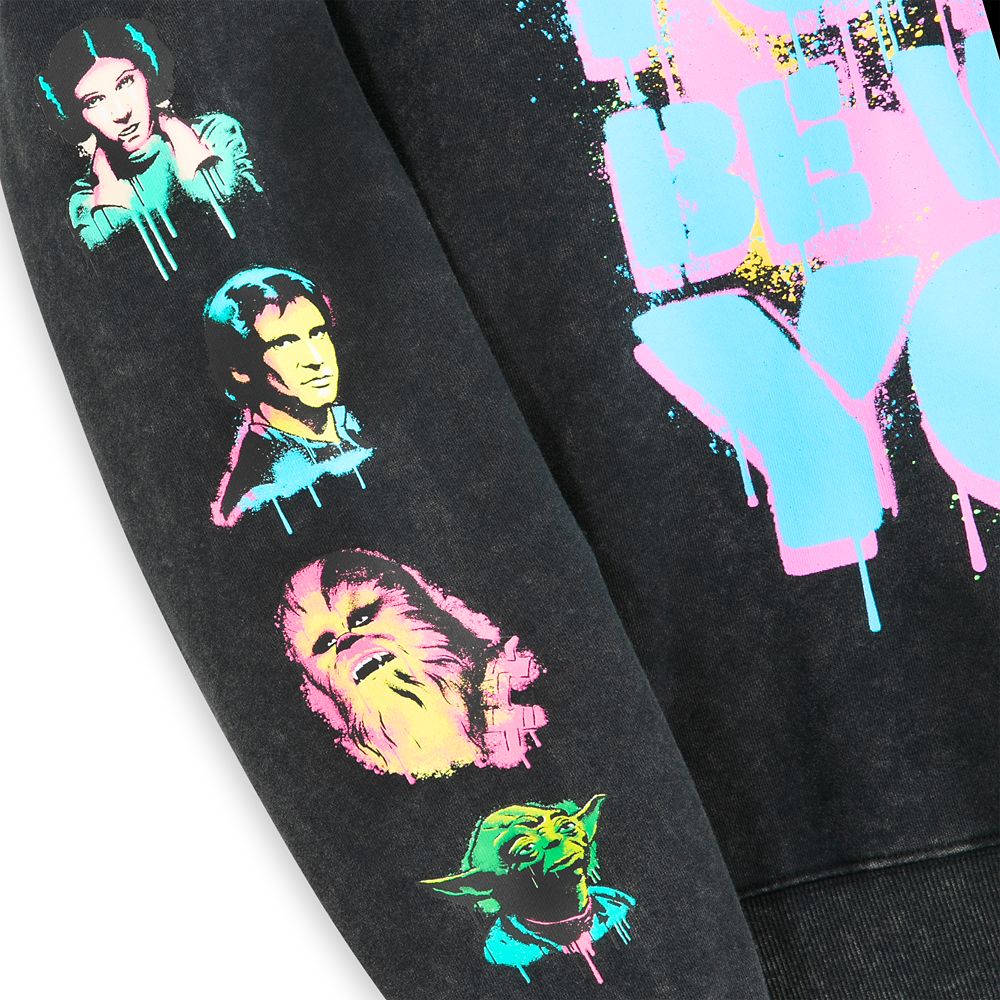 ''May the Force Be with You'' Pullover Sweatshirt for Adults by Ashley Eckstein - Star Wars