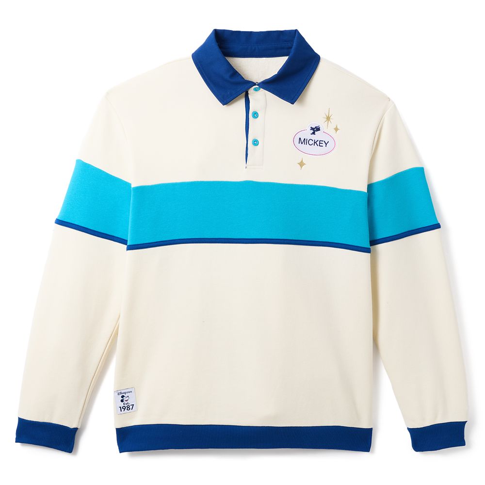Disney Store Est. 1987 Rugby Sweatshirt for Adults Exclusive