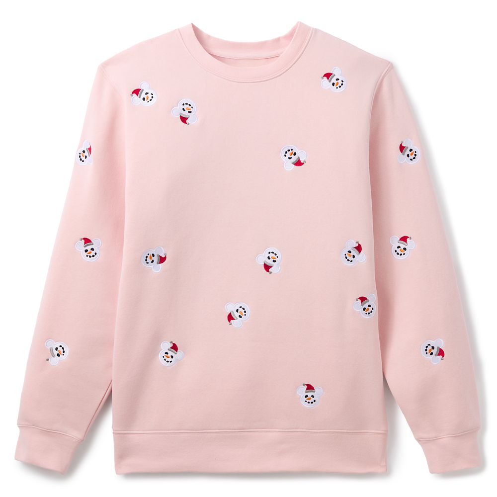 Mickey Mouse Icon Snowman Pullover Sweatshirt for Adults Official shopDisney
