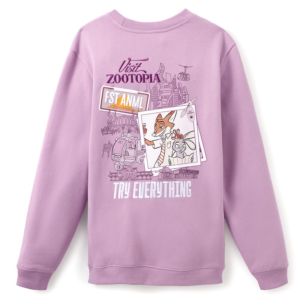 Zootopia Pullover Sweatshirt for Adults