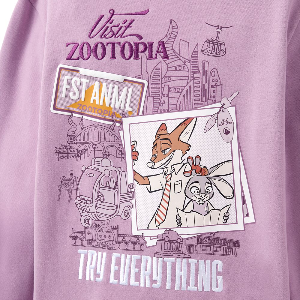 Zootopia Pullover Sweatshirt for Adults