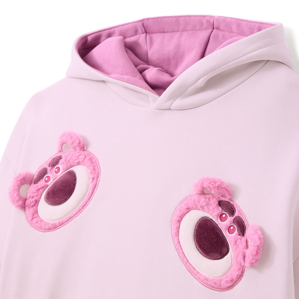 Lotso Plush Pullover Hoodie for Adults &ndash; Disney Store China