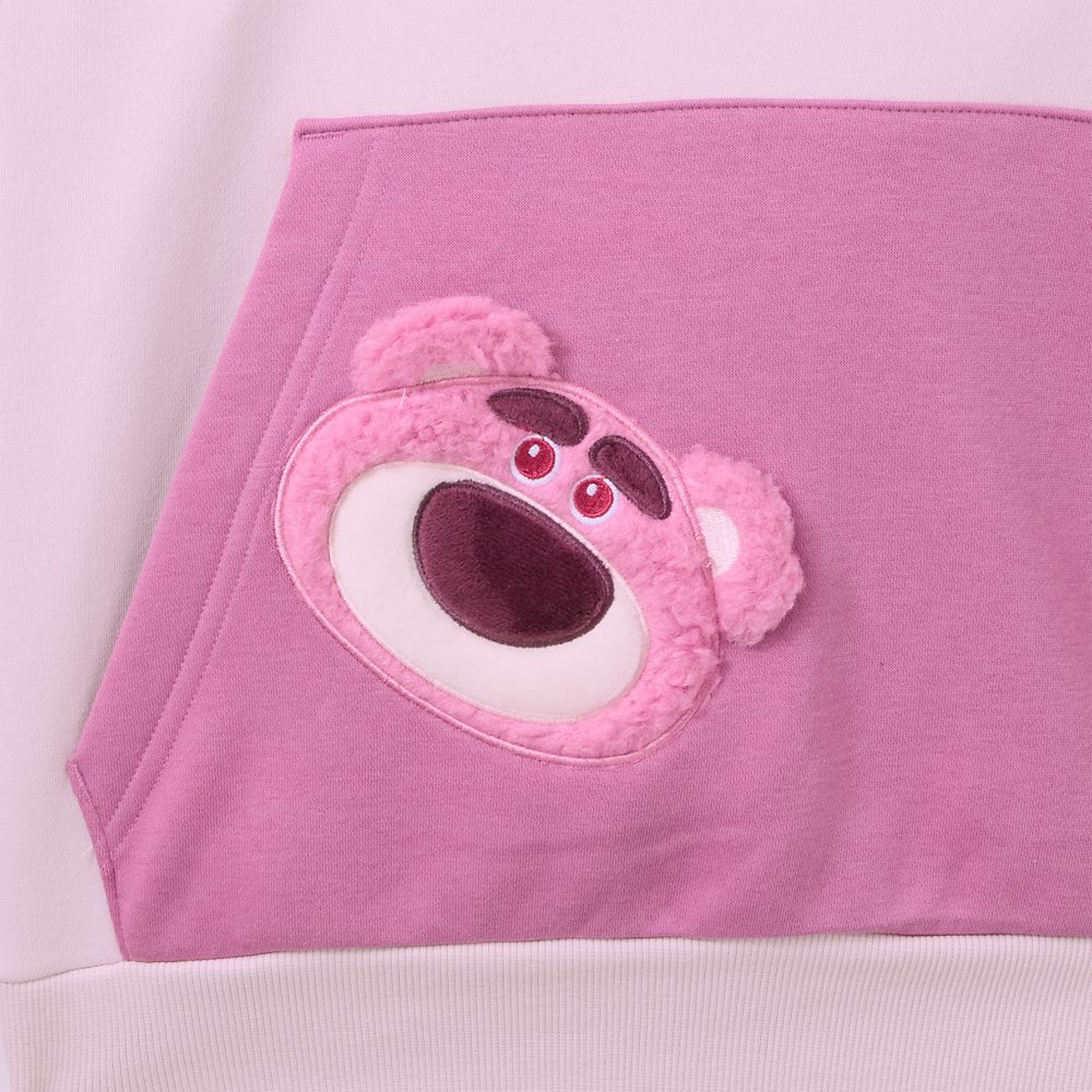 Lotso Plush Pullover Hoodie for Adults &ndash; Disney Store China