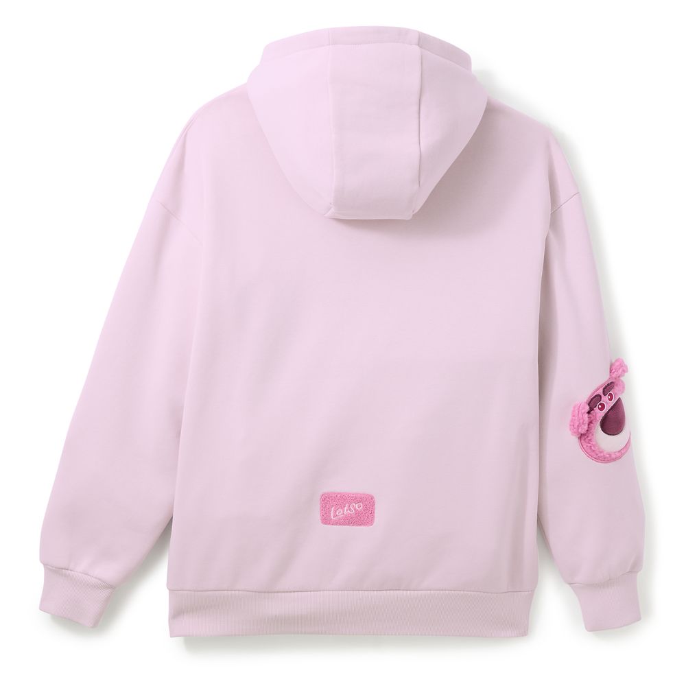 Lotso Plush Pullover Hoodie for Adults &ndash; Disney Store China