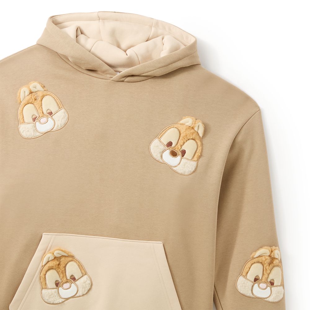 Chip 'n Dale Plush Pullover Hoodie for Adults &ndash; Disney Store China