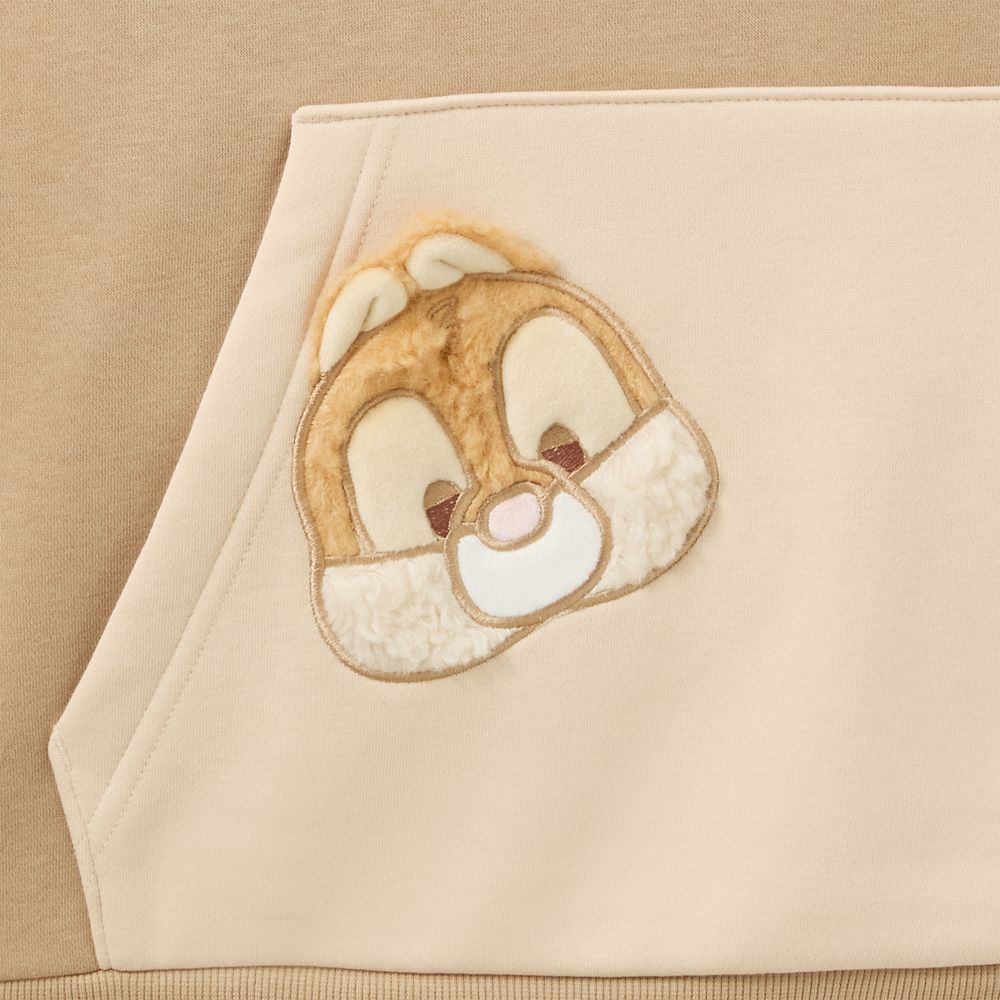 Chip 'n Dale Plush Pullover Hoodie for Adults &ndash; Disney Store China