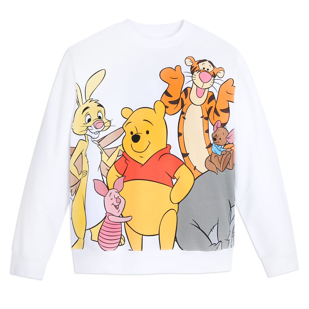 Winnie the Pooh and Pals Pullover Sweatshirt for Adults