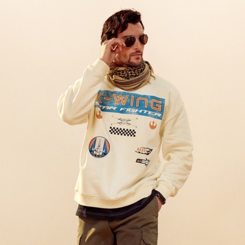 Худи Disney X-Wing Star Fighter Pullover Sweatshirt for Adults – Star Wars