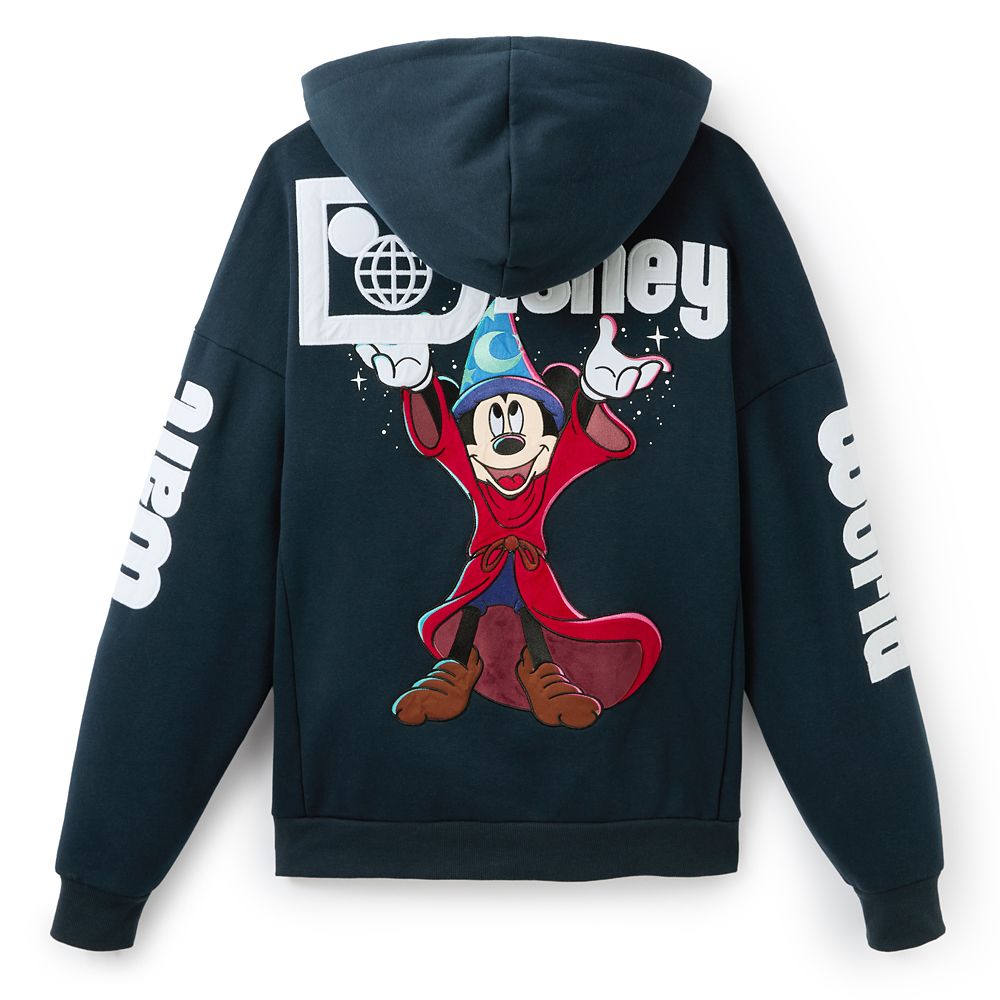Sorcerer Mickey Mouse Zip Hoodie for Adults &ndash; Walt Disney World