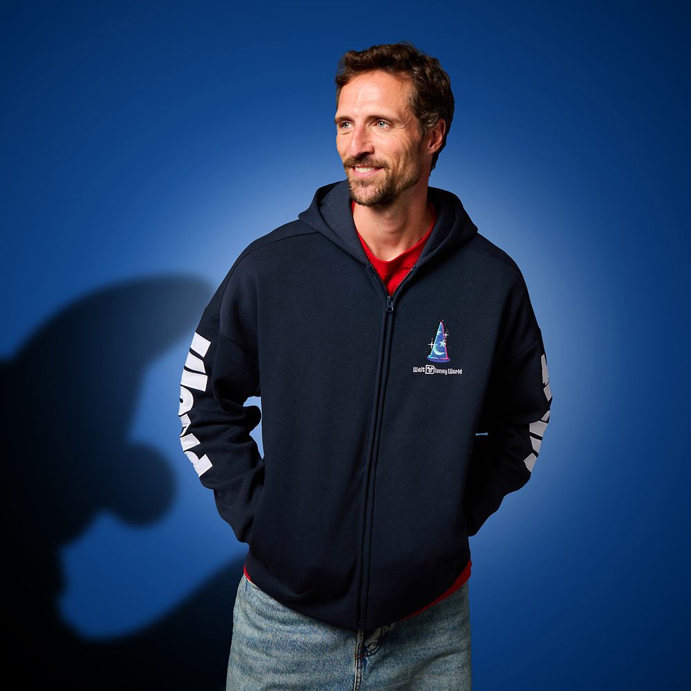 Sorcerer Mickey Mouse Zip Hoodie for Adults – Walt Disney World