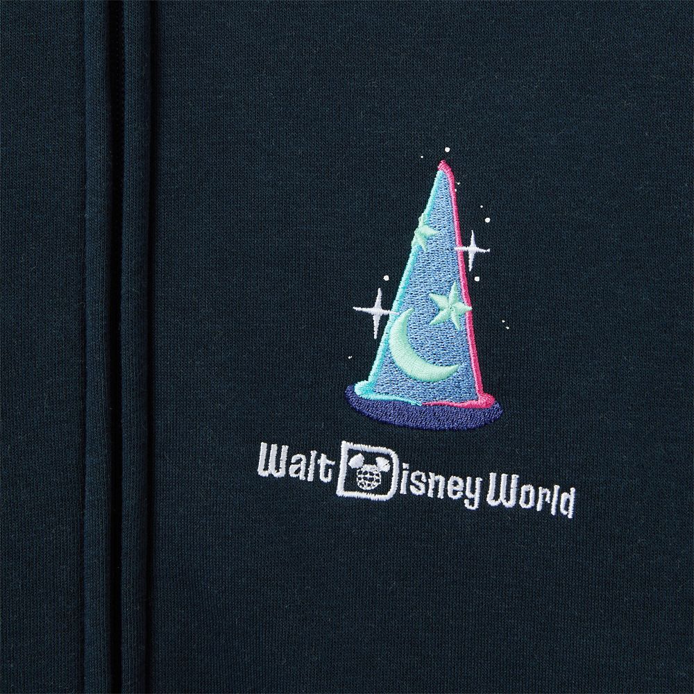 Sorcerer Mickey Mouse Zip Hoodie for Adults &ndash; Walt Disney World