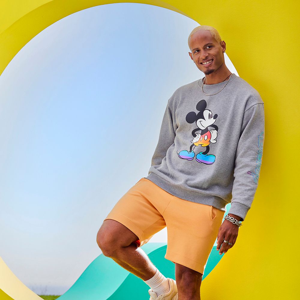 Mickey Mouse Pullover Sweatshirt for Adults &ndash; Disney Pride Collection