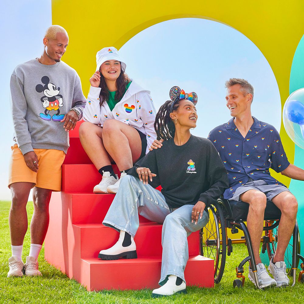 Mickey Mouse Pullover Sweatshirt for Adults &ndash; Disney Pride Collection
