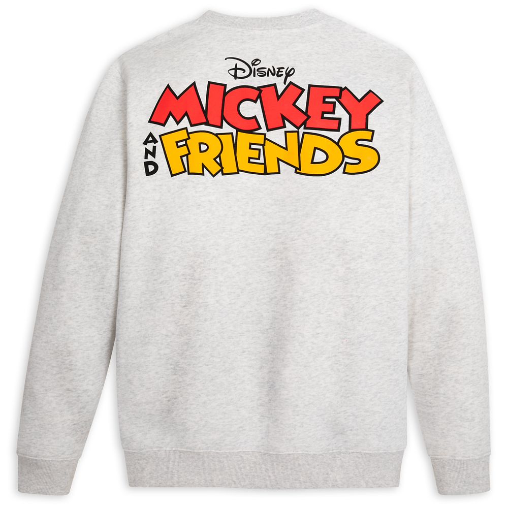 Mickey Mouse and Friends Pullover Sweatshirt for Adults