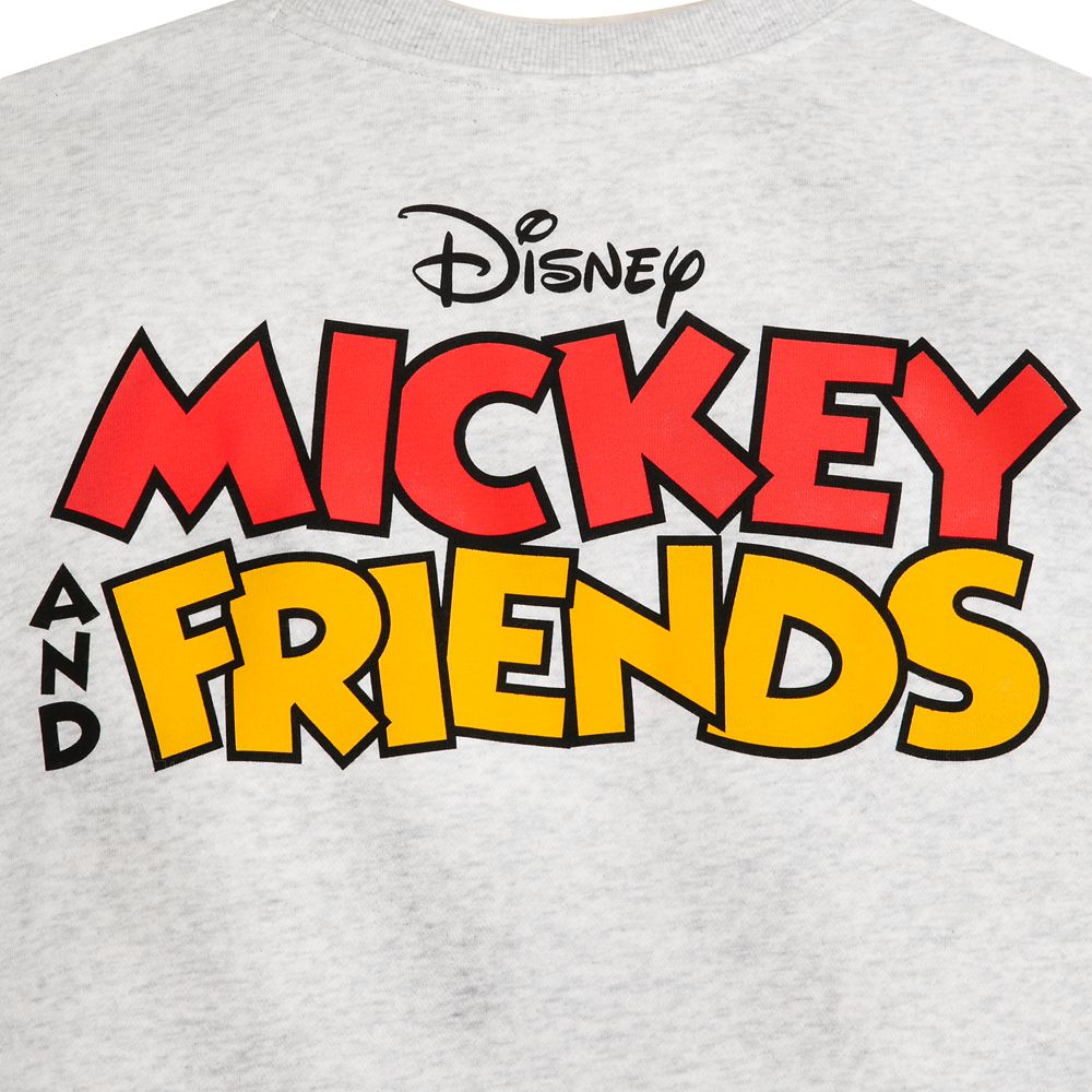 Mickey Mouse and Friends Pullover Sweatshirt for Adults