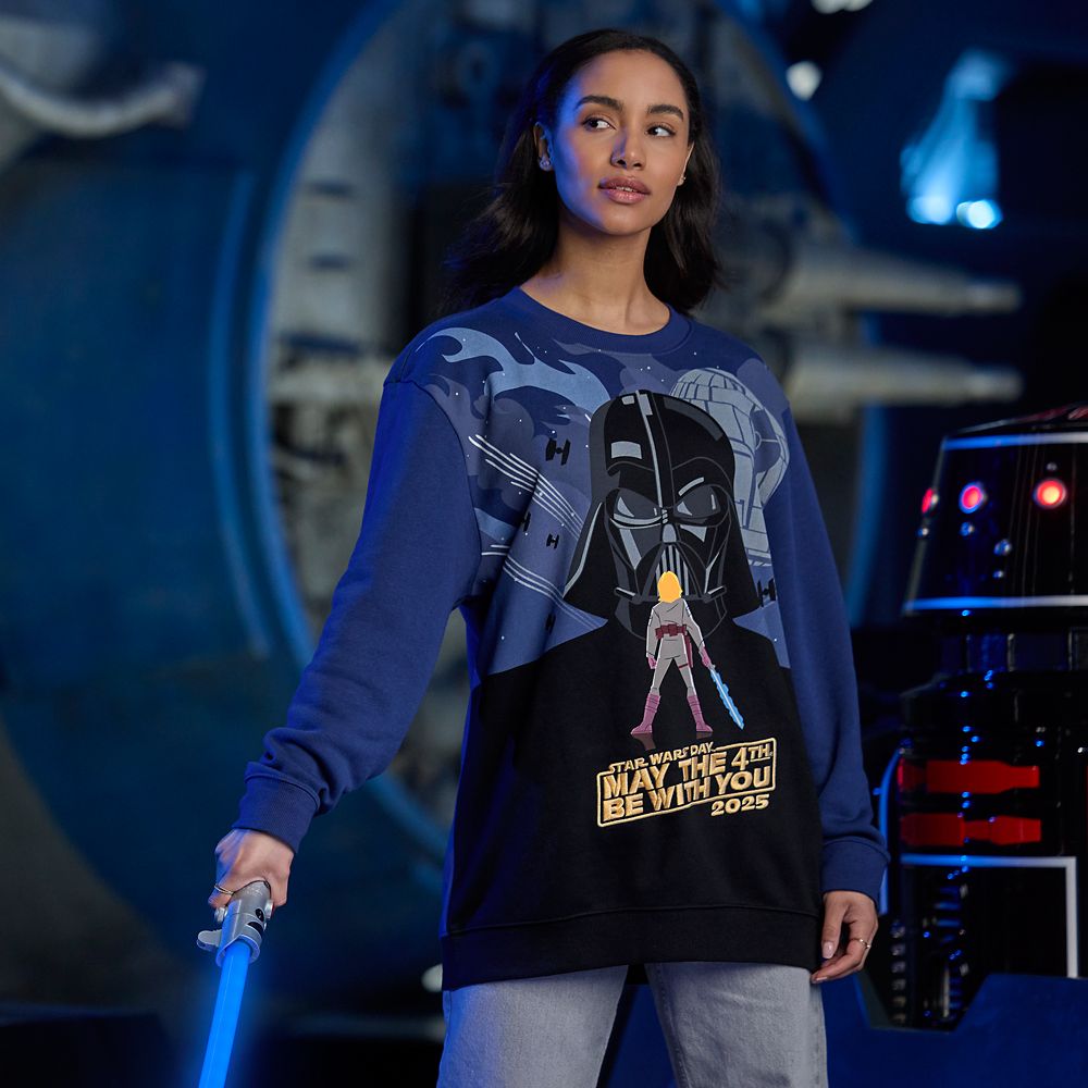 Star Wars Day 2025 ''May the 4th Be with You'' Pullover Sweatshirt for Adults