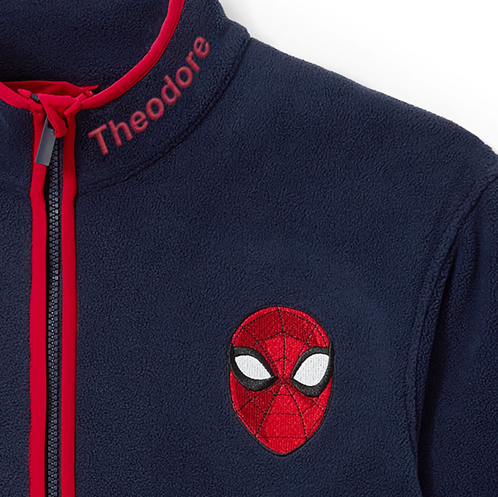Spider-Man Zip Fleece Jacket for Men &ndash; Personalized